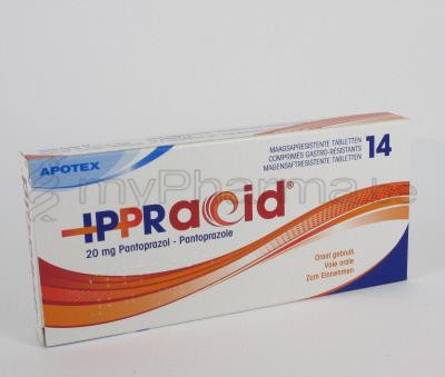 IPPRACID 20 MG 14 TABL              (geneesmiddel)
