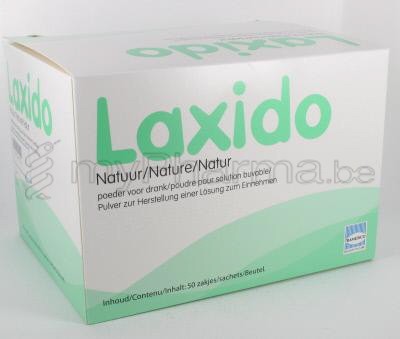 LAXIDO NATUUR 13,7 G 50 ZAKJES             (geneesmiddel)