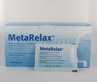 METARELAX METAGENICS 23416 84 zakjes (voedingssupplement)