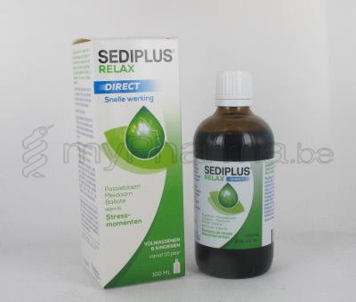 SEDIPLUS RELAX DIRECT 100 ml       (voedingssupplement)
